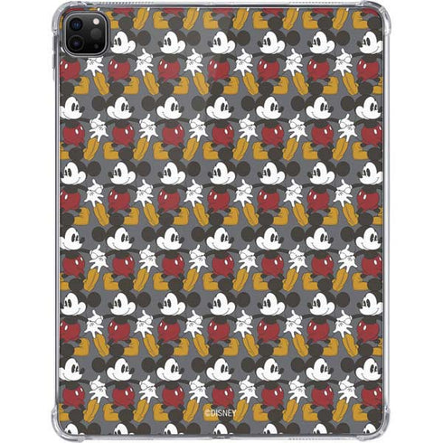 Disney Mickey Mouse Vintage Pattern iPad Pro 11in (2024) Clear Case