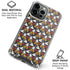 Disney Mickey Mouse Vintage Pattern iPhone 16 Pro Max Clear Case