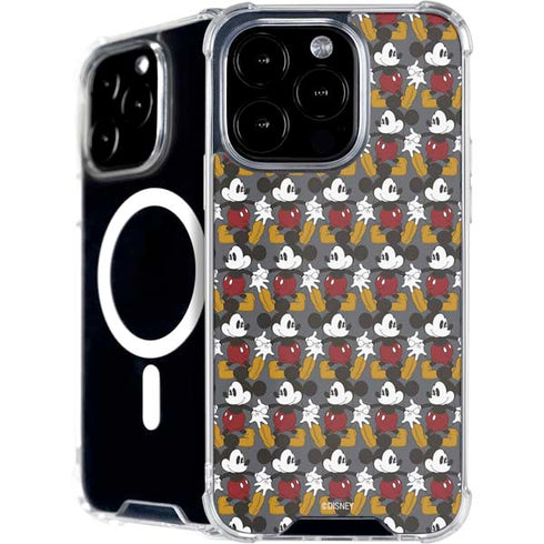 Disney Mickey Mouse Vintage Pattern iPhone 16 Pro Max MagSafe Case
