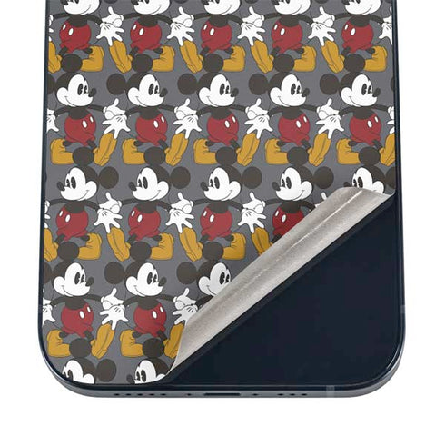 Disney Mickey Mouse Vintage Pattern iPhone 16 Skin