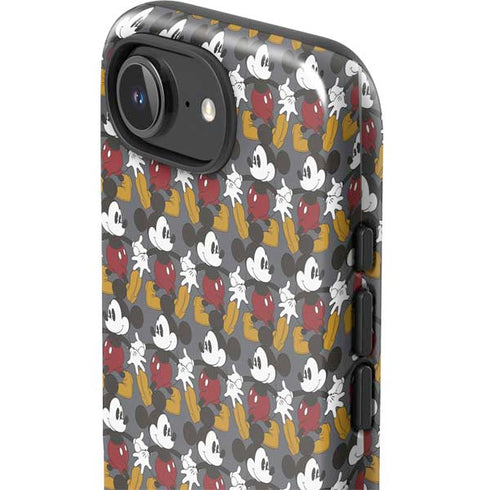 Disney Mickey Mouse Vintage Pattern iPhone 16e Impact Case