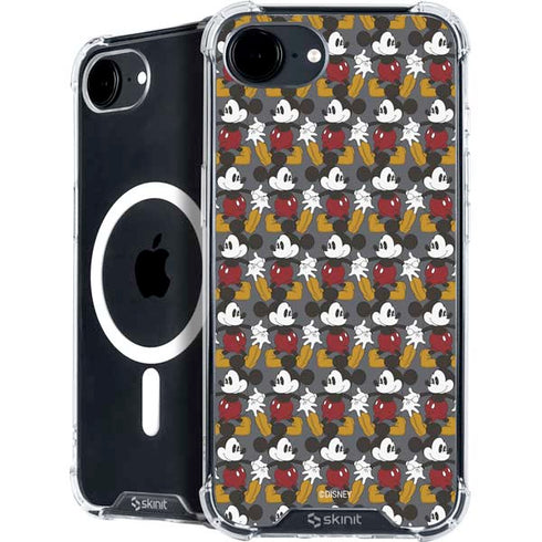 Disney Mickey Mouse Vintage Pattern iPhone 16e MagSafe Case