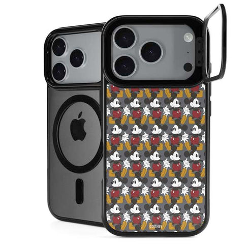 Disney Mickey Mouse Vintage Pattern iPhone 18 Pro Kickstand Case
