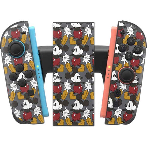 Disney Mickey Mouse Vintage Pattern Nintendo Switch 2 (2025) Joy-Con Controller Skin