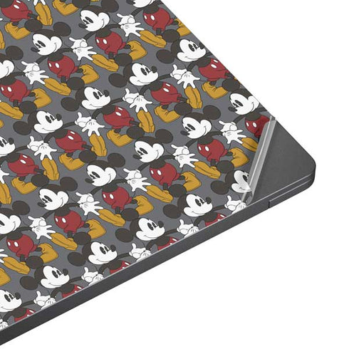 Disney Mickey Mouse Vintage Pattern Surface Laptop 7 13.8in Skin