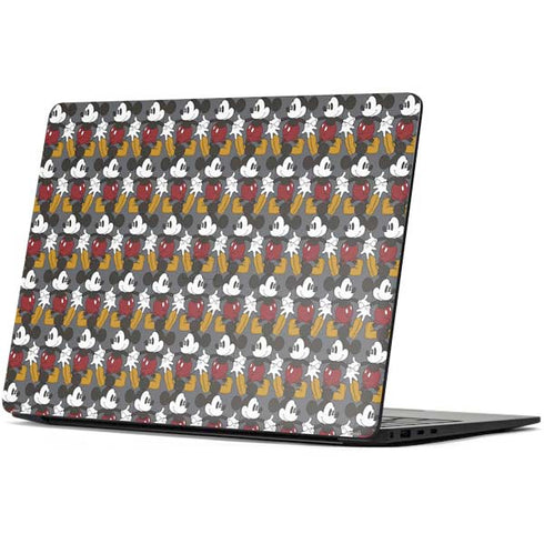 Disney Mickey Mouse Vintage Pattern Surface Laptop 7 15in Skin