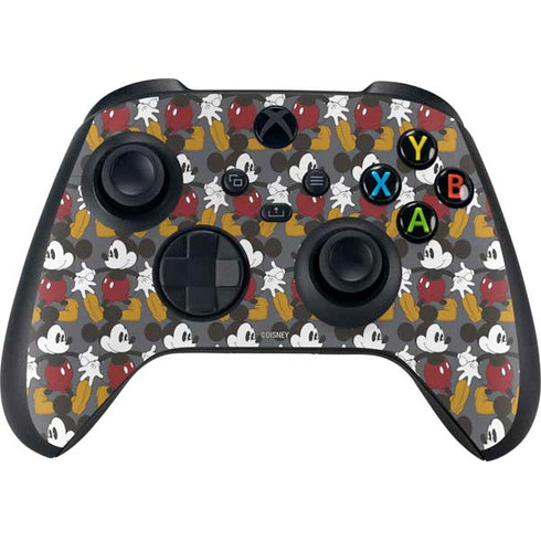 Disney Mickey Mouse Vintage Pattern Xbox Series X Bundle Skin