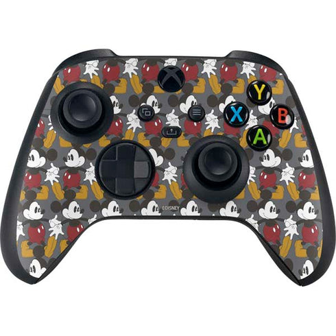 Disney Mickey Mouse Vintage Pattern XBox Series X Digital Edition Bundle Skin