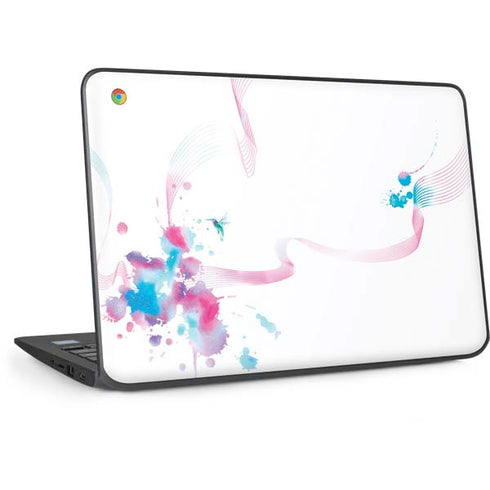 Violet Harmony (Hummingbird) HP Chromebook Skin