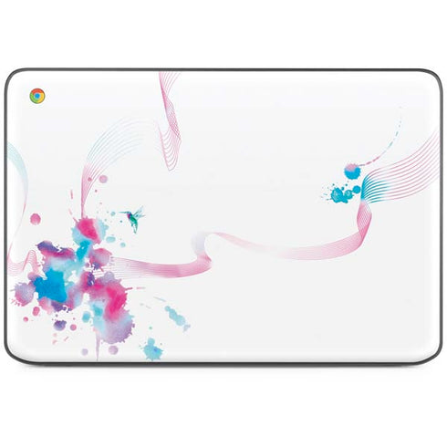 Violet Harmony (Hummingbird) HP Chromebook Skin
