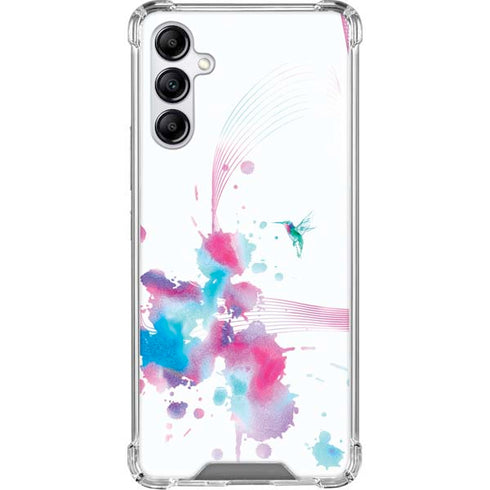 Violet Harmony (Hummingbird) Gabb Phone 4 Clear Case