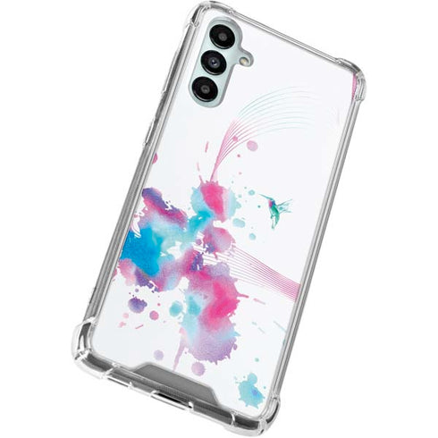 Violet Harmony (Hummingbird) Gabb Phone 4 Clear Case