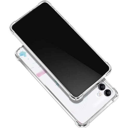 Violet Harmony (Hummingbird) Gabb Phone 4 Clear Case
