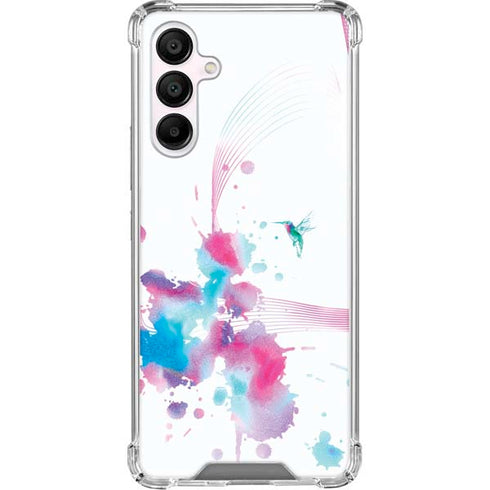 Violet Harmony (Hummingbird) Galaxy A16 5G Clear Case