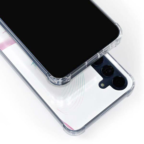 Violet Harmony (Hummingbird) Galaxy A55 5G Clear Case