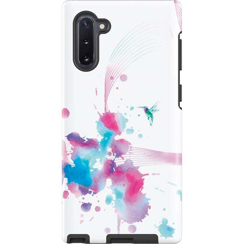 Violet Harmony (Hummingbird) Galaxy Cases