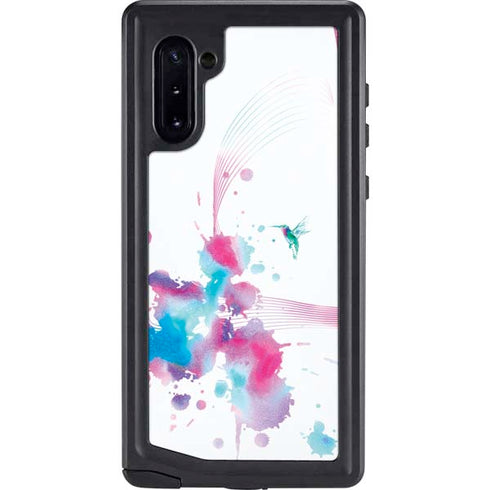 Violet Harmony (Hummingbird) Galaxy Cases