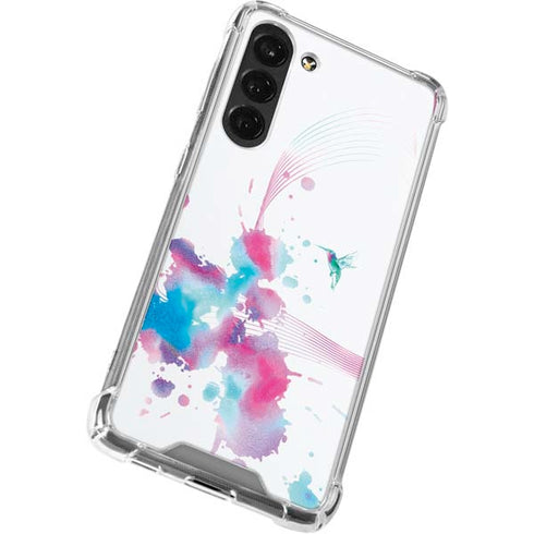 Violet Harmony (Hummingbird) Galaxy S24 FE Clear Case