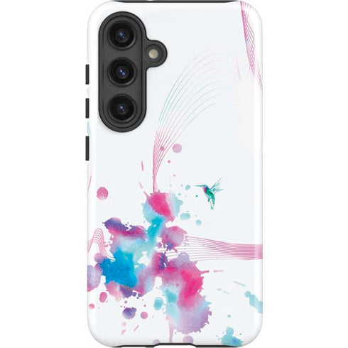 Violet Harmony (Hummingbird) Galaxy S25 Impact Case