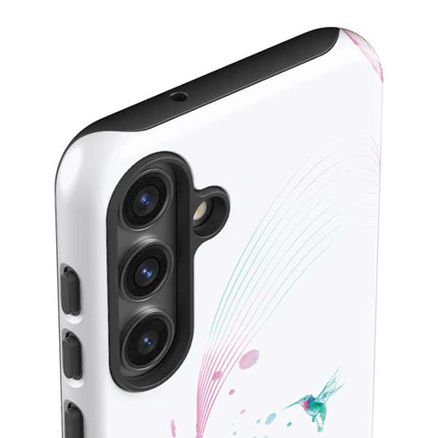 Violet Harmony (Hummingbird) Galaxy S25 Impact Case