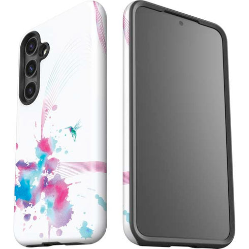 Violet Harmony (Hummingbird) Galaxy S25 Impact Case