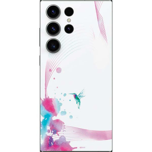 Violet Harmony (Hummingbird) Galaxy S24 Ultra Skin