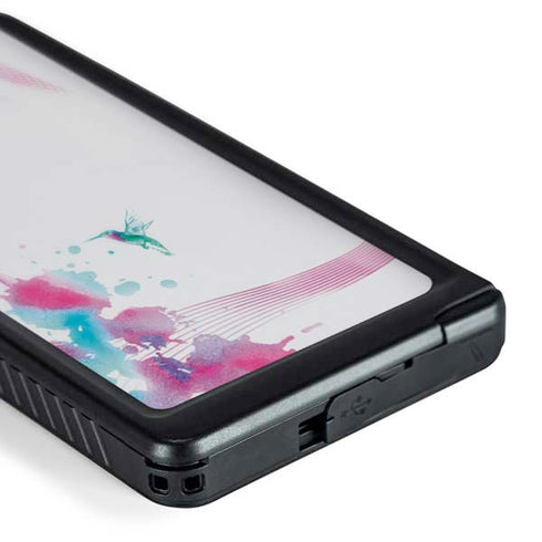 Violet Harmony (Hummingbird) Galaxy S24 Ultra Waterproof Case