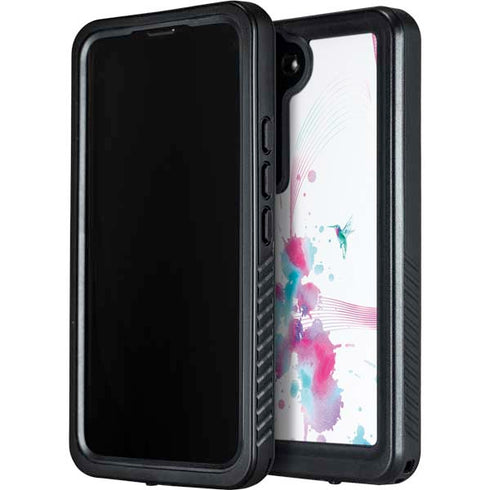 Violet Harmony (Hummingbird) Galaxy S24 Waterproof Case