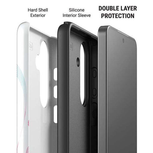 Violet Harmony (Hummingbird) Galaxy S26 Plus Impact Case