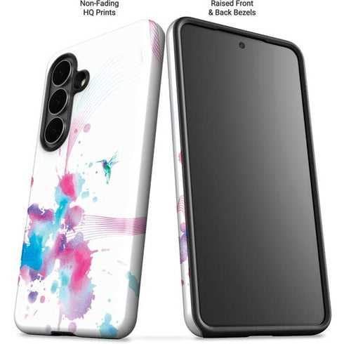 Violet Harmony (Hummingbird) Galaxy S26 Plus Impact Case