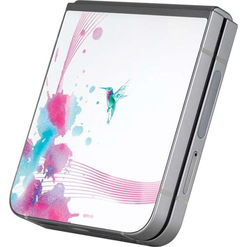 Violet Harmony (Hummingbird) Galaxy Z Flip6 Skin