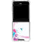 Violet Harmony (Hummingbird) Galaxy Z Flip6 Clear Case