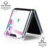 Violet Harmony (Hummingbird) Galaxy Z Flip6 Clear Case