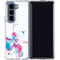 Violet Harmony (Hummingbird) Galaxy Z Fold5 5G Clear Case