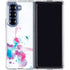 Violet Harmony (Hummingbird) Galaxy Z Fold6 Clear Case