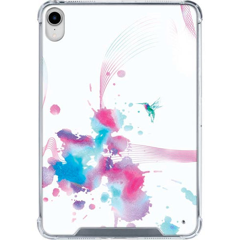 Violet Harmony (Hummingbird) iPad 11th Gen (2025) Clear Case