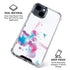 Violet Harmony (Hummingbird) iPhone 15 Clear Case