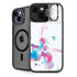 Violet Harmony (Hummingbird) iPhone 15 Kickstand Case