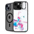 Violet Harmony (Hummingbird) iPhone 15 Plus Kickstand Case