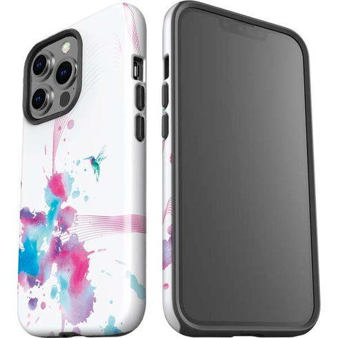 Violet Harmony (Hummingbird) iPhone 15 Pro Impact Case