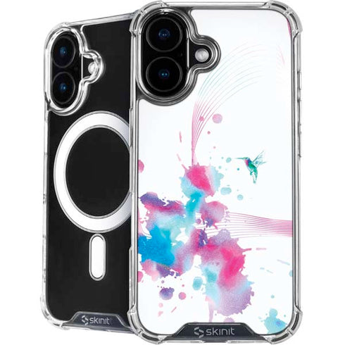 Violet Harmony (Hummingbird) iPhone 16 MagSafe Case