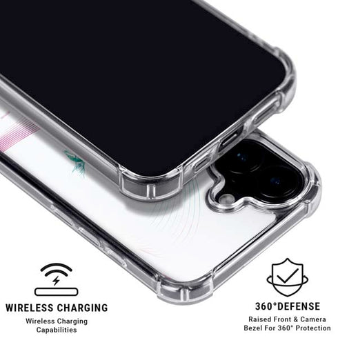Violet Harmony (Hummingbird) iPhone 16 MagSafe Case