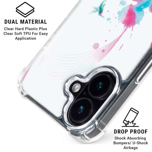 Violet Harmony (Hummingbird) iPhone 16 MagSafe Case