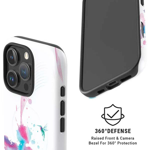 Violet Harmony (Hummingbird) iPhone 16 Pro Magsafe Impact Case