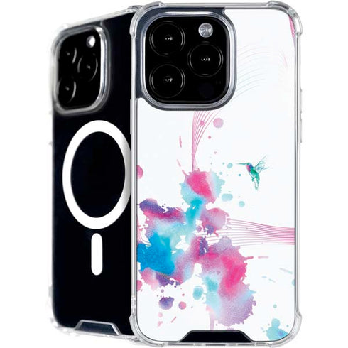 Violet Harmony (Hummingbird) iPhone 16 Pro Max MagSafe Case