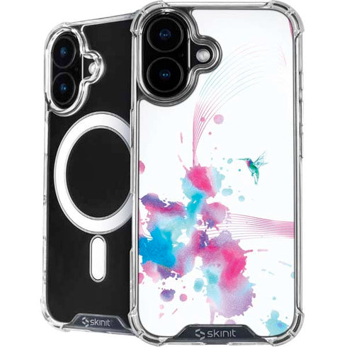 Violet Harmony (Hummingbird) iPhone 17 MagSafe Case