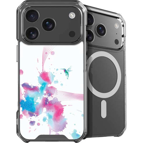 Violet Harmony (Hummingbird) iPhone 18 Pro MagSafe Case