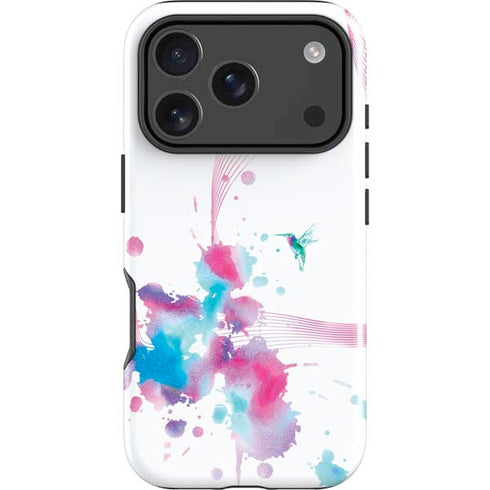 Violet Harmony (Hummingbird) iPhone 18 Pro Max Impact Case
