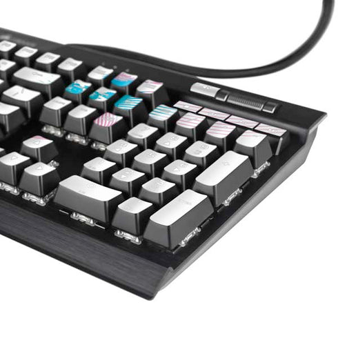 Violet Harmony (Hummingbird) K95 RGB PLATINUM Mechanical Gaming Keyboard Skin