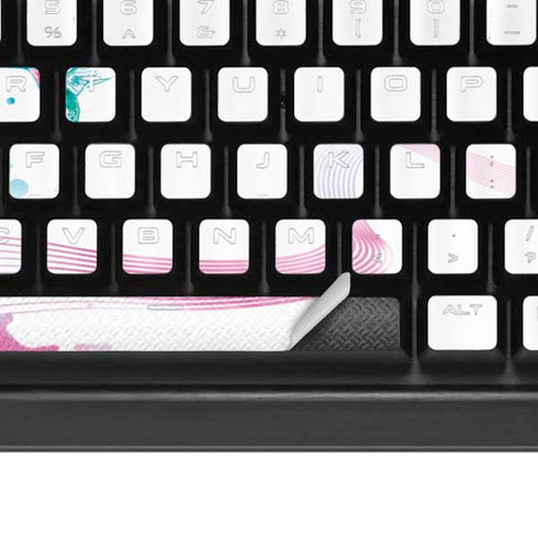 Violet Harmony (Hummingbird) K95 RGB PLATINUM Mechanical Gaming Keyboard Skin